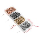 800pcs Sewing Pins W  Colored Heads Pearl Round Push Pins For Craft   Diy