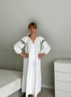 Sorochka Vintage Embroidered Shirt From Ukraine  baba Embroidered Shirt  Ukraini