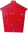 Vintage Gamewell Fire Alarm Pull Station Call Box Handle Down Lever