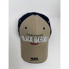 Nlbm Birmingham Black Barons Hat Negro League Baseball Cap Khaki Navy Hook