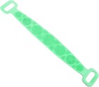 Silicone Bath Towel Rub Body Brush Shower Pull Back Strip Scrubber Exfoliating