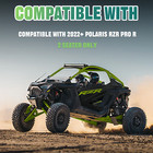 Adjustable Rear Bed Cargo Luggage Rack For 2022-2025 Polaris Rzr Pro R 2-seater