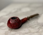 Vintage Burl Briar Estate Pipe Made In Israel