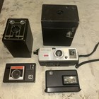 Vtg Lot Kodak Cameras  Brownies  Disc 6000 instamatic X-15f Untested Part Repair