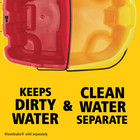 Wavebrake 4 5 Gal  Red Plastic Dirty Water Bucket