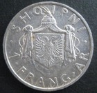 Albania 1935 Frang Ar Xf-au   4