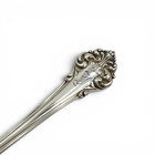 Reed   Barton Sterling Silver Berry Spoon     Monogrammed  Cw Anderson   Co  
