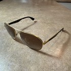 Ray-ban Rb3549 Men s Aviator Sunglasses Gold Metal Frame Brown Glass Tinted