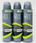  3  dove Men care Antiperspirant Deodorant Dry Spray Sport Fresh72hr Protection