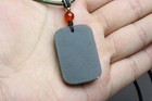 Chinese Hand-carved Natural Hetian Jade Maitreya Buddha Pendant Statues