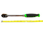 Snap-on Tools 3 8  Drive 100 Tooth Green Hard Grip Long Ratchet Fhld100g Usa New