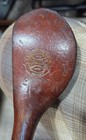 Antique Vintage Spalding Crescent Baseball Hickory Wood Shaft Golf Club Brassie