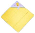 Baby Kids French Terry Hooded Bathtime Splish Splash Bath Towel 100  Cotton