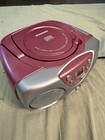 Sylvania Pink Y2k Portable Cd Player Boombox Am fm Radio Tested Working Clean