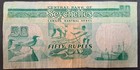  1989  Seychelles 50 Rupees P34  A631037 