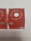 Dunes Casino Las Vegas Nevada Red Dice Pair
