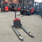 Full Electric Pallet Jack3300lbs Capacity 45 X 27 24v 20ah Lithium Battery Truck