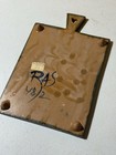 Mcm Abstract Cheese Tile With Cats Made In Denmark Artist Signed