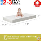 Child Crib Mattress Firm Baby Toddler Waterproof Bed Infant Comfort Sleep Foam
