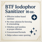 Btf Btf Iodophor Sanitizer 16 Oz 