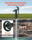 Vevor Well Hand Pitcher Pump 25ft Lift Antique Cast Iron Manual Water Pump Green