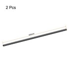 Carbon Fiber Round Tube 6x4x400mm 3k Roll Wrapped Glossy For Rc Airplane 2pcs