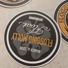 Flogging Molly Float Ultra Rare Promo Set Of 4 Cardboard Coasters  08-never Used