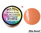 Mia Secret Nail Art Powder Pearl Collection  orange  1 4oz