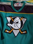 Vintage Anaheim Mighty Ducks Nhl Ccm Hockey Jersey Men s Medium Euc