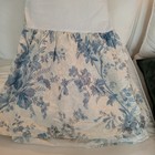 Ralph Lauren Home Full double Coral Harbour Blue Cream Floral Bed Skirt 16  Drop