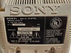 Vtg  1999 Sony Trinitron Color Tv Model No  Kv-9pt50 W  Remote And Base - Works 
