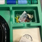 Royal Brand Crisloid Plastics Suitcase Casino Game Set Bakelite Roulette Wheel