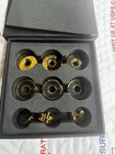 Trumpet Trim Kit Heavy Valve Set Bottom   Top Caps   Buttons By Kgumusic  Gold 