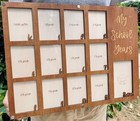 School Years Picture Frame K-12     Wooden School Photo Frame  Collage Frame For 