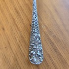 Antique Sterling Silver Kirk Stieff Rose Teaspoon Spoon Monogrammed
