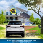 Htzsafe Owl Home Security Wireless Driveway Alarm 1 Receiver   4 Sensors