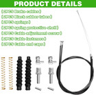 14pcs Brake Cable Parts For Walkers Replace  Drive Rollator Replacement Parts Wi