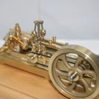 S10 Retro Horizontal Single-cylinder Reciprocating Mill Steam Engine W   Reducer