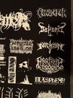 Beastial War Metal Patches Sheet