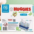 Huggies Natural Care Baby Wipes Cucumber And Green Tea Pack Of 17 And 1088 Wipes