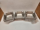 Lot 6 Vollrath 90622 Sixth-size 2    -deep Super Pan 3 Stainless Steel Steam Pam