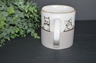 New Spectrum Designz Jimbo Kitty Cat Mug Large  21 Oz 4 5  Height White tan 2023