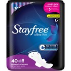 Stayfree Ultra Thin Overnight Pads With Wings  40 Ct  Multi-fluid Absorption  Pr