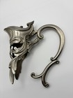 Antique French Art Nouveau Silver Plated Ewer Carafe Mount Spout Handle Louis Xv