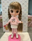 8  Middie Blythe Doll Joint Body Toy Matte Face Long Hair Eyes Move From Factory