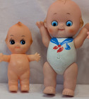 4 Vintage Vinyl Kewpie Dolls   all Adorable   Different Sizes   Designs 6  To 8 