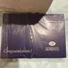 Box Of 6 Creative Memories Blue Congratulations Accordion Photo File Holders
