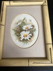 Hand-painted Floral Still Life Signed  Framed 6x8    Vintage