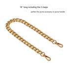 Medium Size Fabulous Metal Shoulder Crossbody Purse Strap Replacement Bag Cha   