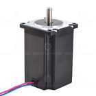 Stepperonline Nema 23 Stepper Motor 2 4nm 340oz in 4a 8mm Shaft 57x82mm Cnc